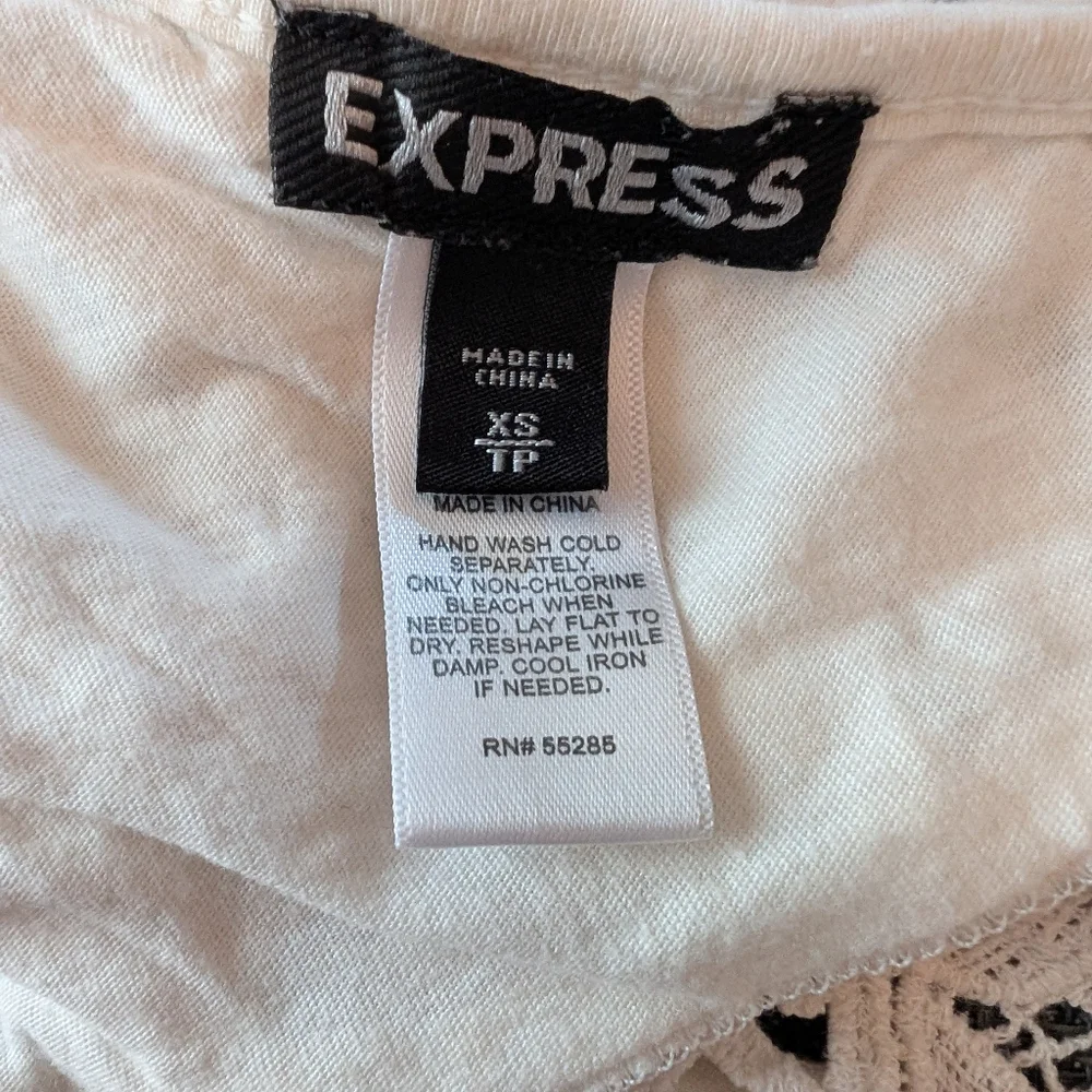 2/$20 Express Crochet Halter Top - Picture 4 of 6